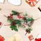 Assorted Red Berry Picks Stems Faux Pine Picks Spray with Pinecones Apples Holly Leaves for Christmas Floral Arrangement Wreath Winter Holiday Décor